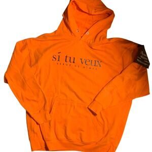 Si tu veux men’s Hoodie size 2XL